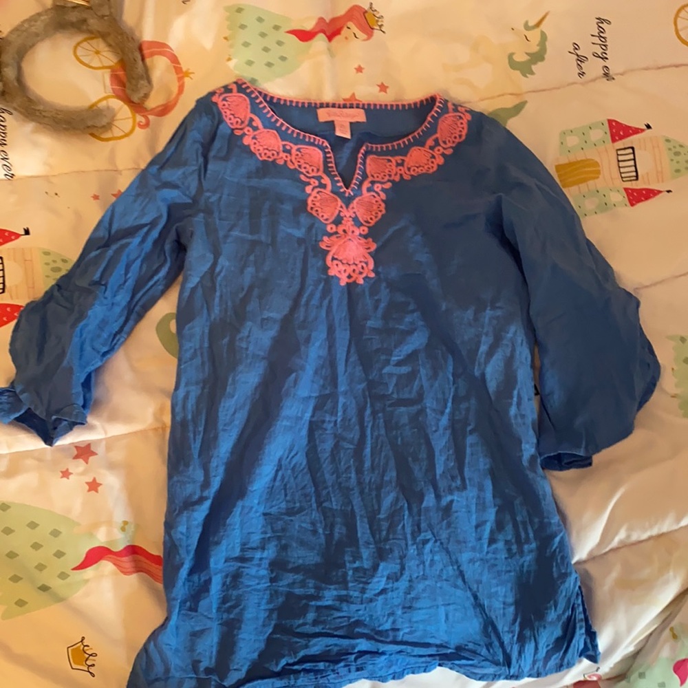 Girls size M coverup Lilly Pulitzer
